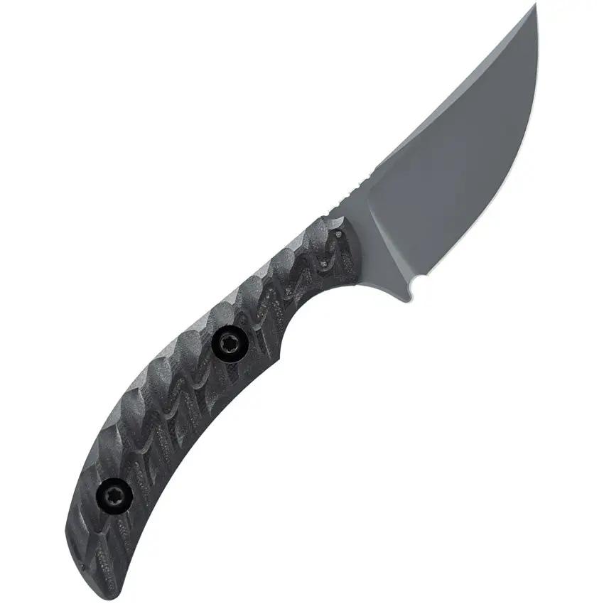 Toor Shifter S Fixed Blade Phantom - CPM M4 Stainless Blade, Full Tang, Black G10 Handle, Kydex Sheath by Toor