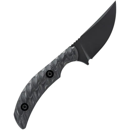 Toor Shifter S Fixed Blade Socom - CPM-M4 Stainless Steel Blade, Full Tang, Black G10 Handle by Toor