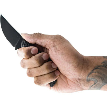 Toor Shifter S Fixed Blade Socom - CPM-M4 Stainless Steel Blade, Full Tang, Black G10 Handle by Toor
