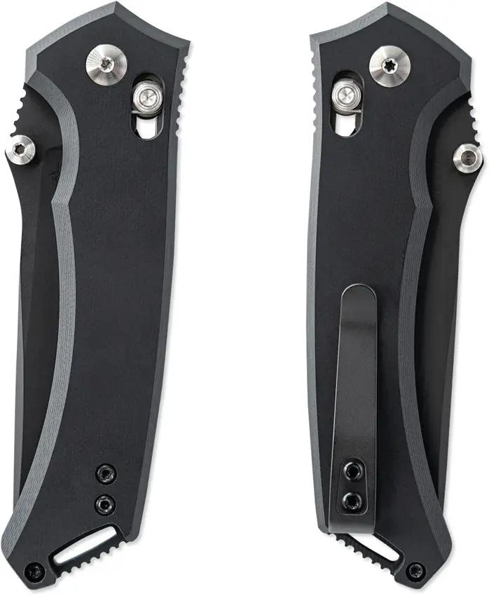 Toor Draper Crossbar Lock Socom - CPM MagnaCut 3.5 Inch Blade, Black G10 Handle With Pocket Clip by Toor