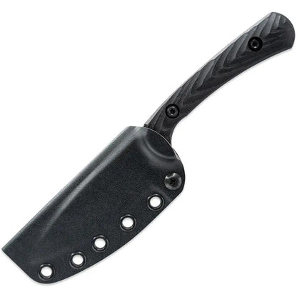 Toor Ravyth S Fixed Blade - Black Gun-Kote CPM-M4 Steel With G10 Handle And Full Tang by Toor