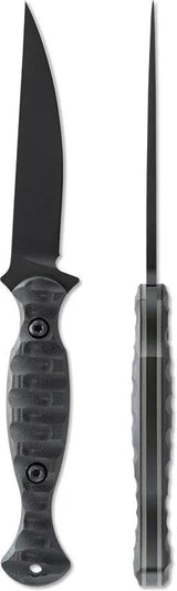Toor Regal Fixed Blade Socom - CPM M4 Steel, Gun Kote Finish, Full Tang, Black G10 Handle, Kydex Sheath by Toor