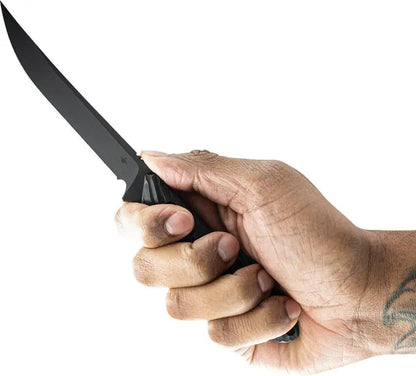 Toor Vespen Fixed Blade Socom - CPM-M4 Stainless, Gun-Kote Finish, Black G10 Handle, Full Tang by Toor