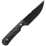 Toor The Administrator - Ebony Handle 154CM Drop Point Knife With Full Tang And Kydex Sheath by Toor