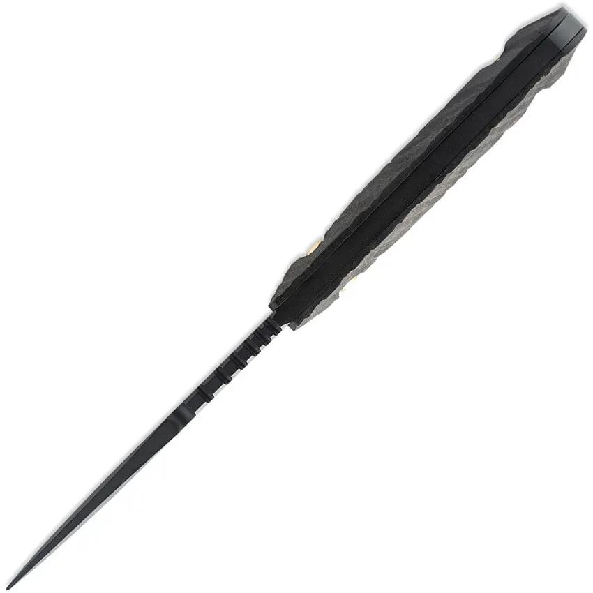 Toor The Administrator - Ebony Handle 154CM Drop Point Knife With Full Tang And Kydex Sheath by Toor