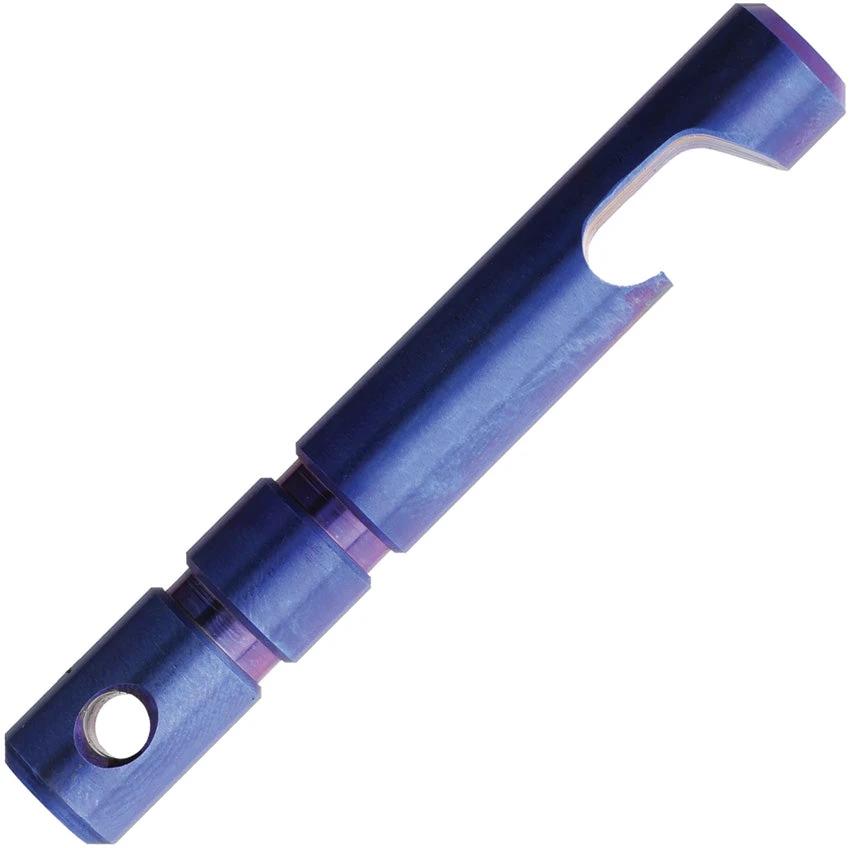 Toor Bottle Opener Ti Cobalt TITANIUM BOTTLE OPENER COBALT by Toor