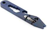 Toor Bottle Opener Ti Cobalt - Blue Titanium Handles, 2.5 Inch Length, Keyring Included, Boxed by Toor