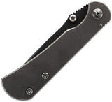 Toor Merchant 2.0 S Framelock Stone - Titanium Handle S35VN Blade Black Oxide Coating by Toor
