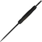 Toor Serpent T Fixed Blade Outlaw - 3.75 Inch CPM-3V Tanto Blade With Black G10 Handle by Toor