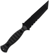 Toor Overlord Fixed Blade Shadow - Black CPM 154 Tanto With G10 Handle And Full Tang by Toor