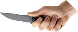 Toor Krypteia S Fixed Blade - Gray Gun-Kote CPM M4 Stainless Blade With Black G10 Handle And Full Tang by Toor