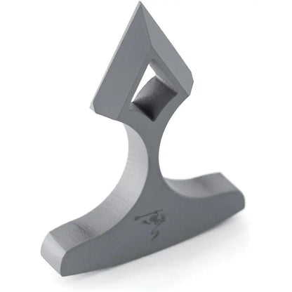 Toor Thors Hammer Push Dagger - Compact 2.5 Inch Overall 4140 Steel Blade One Piece Phantom Gray Finish by Toor