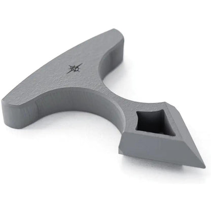 Toor Thors Hammer Push Dagger - Compact 2.5 Inch Overall 4140 Steel Blade One Piece Phantom Gray Finish by Toor