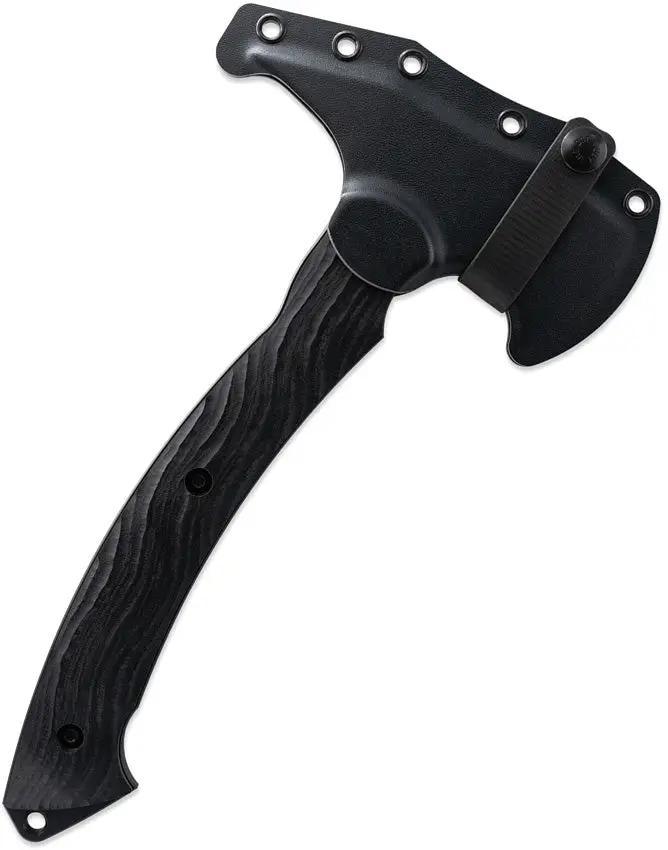Toor Tomahawk Socom Black - 11 Inch Overall, D2 Tool Steel Blade, Gun Kote Finish, Black G10 Handle by Toor