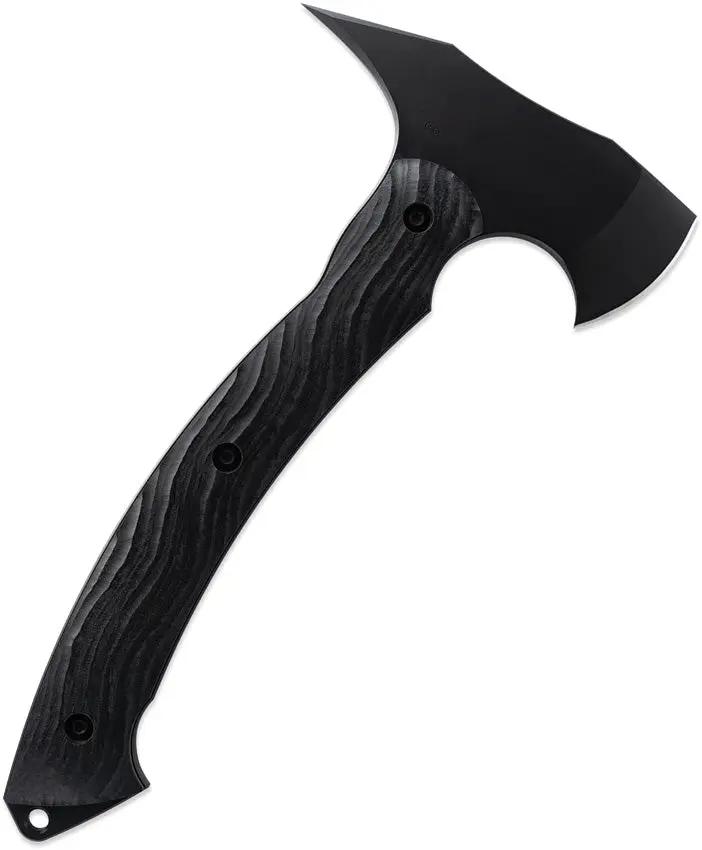Toor Tomahawk Socom Black - 11 Inch Overall, D2 Tool Steel Blade, Gun Kote Finish, Black G10 Handle by Toor