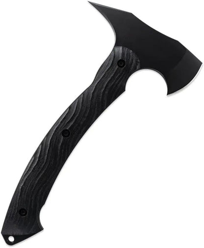 Toor Tomahawk Socom Black - 11 Inch Overall, D2 Tool Steel Blade, Gun Kote Finish, Black G10 Handle by Toor