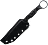 Toor Serpent T Fixed Blade - Gray CPM 3V Tanto With Finger Ring And Full Tang For Heavy Duty Tasks by Toor