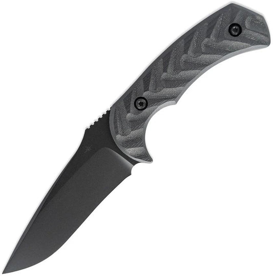 Toor Mullet S Fixed Blade Black 850049642750 by Toor