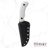 Toor Mullet Patriot Fixed Blade - 8.5 Inch Overall CPM M4 Steel With Gun Kote Finish, Full Tang, Glass Breaker by Toor