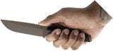 Toor Field 2.0 Canyon Fixed Blade - Dark Earth Gun Kote CPM 154 Blade With Ebony Wood Handle by Toor