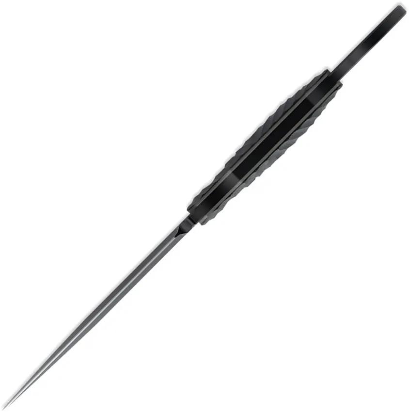 Toor Specter R Fixed Blade Socom - Black Gun-Kote CPM-M4 Double-Edge Dagger Blade by Toor