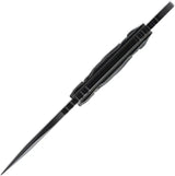 Toor Jank Shank S Fixed Blade Socom - Black CPM-M4 Stainless Gun-Kote Finish G10 Handle by Toor