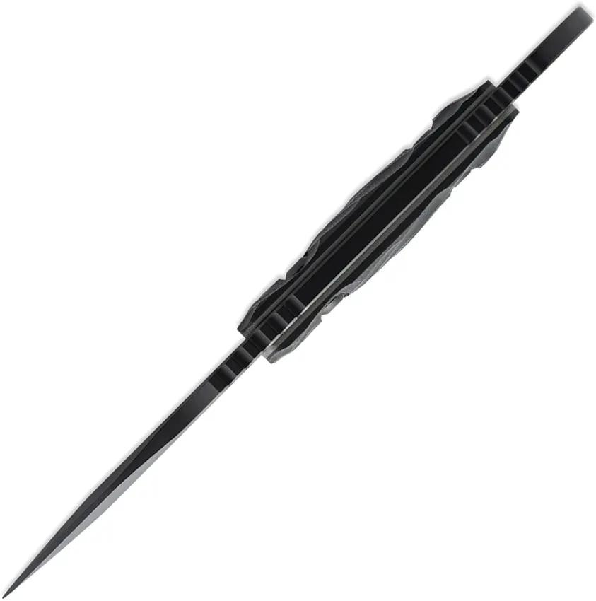 Toor Jank Shank S Fixed Blade Socom - Black CPM-M4 Stainless Gun-Kote Finish G10 Handle by Toor