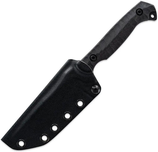 Toor Krypteia T Fixed Blade Socom Black Gun Kote CPM M4 Blade G10 Handle 8 Inch Overall Knife by Toor