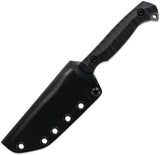 Toor Krypteia T Fixed Blade Gray CPM-M4 Tanto Knife - Full Tang With G10 Handle And Kydex Sheath by Toor