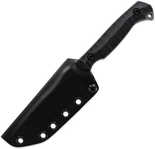 Toor Krypteia T Fixed Blade Gray CPM-M4 Tanto Knife - Full Tang With G10 Handle And Kydex Sheath by Toor