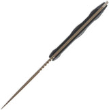 Toor Willow Fixed Blade Canyon Drab - CPM-154 Steel, Full Tang, Black G10 Handle by Toor