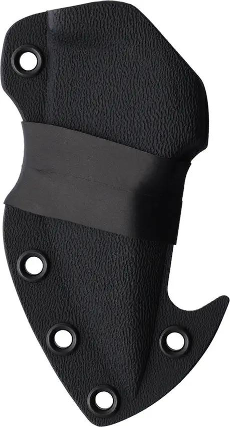 Toor MDV Plus One Bounty Gold D2 Tool Steel Blade One Piece Construction Bounty Gold Finish Black Kydex Sheath by Toor