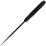 Toor Raven Fixed Blade Knife - CPM 3V Carbon Steel Blade With Black Stonewash Finish by Toor