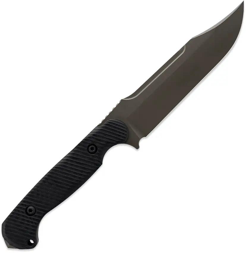 Toor Valor Fixed Blade Woodland - 5.5 Inch CPM-3V Blade with G10 Handle Full Tang Lanyard Hole by Toor