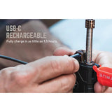 TRUE Plasma Lighter 2.0 - Rechargeable ARC Lighter With Extendable Neck And Windproof Up To 80 MPH by TRUE