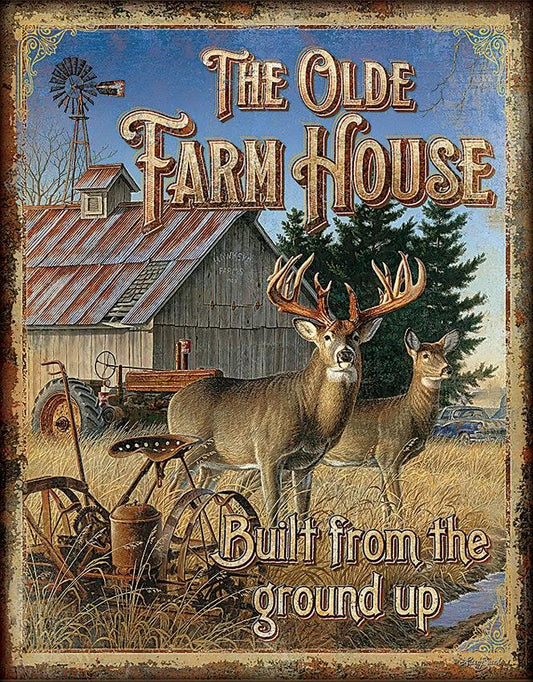 Tin Signs The Olde Farmhouse 2093 by Tin Signs