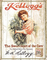 Tin Signs Kellogg's Sweetheart 2354 by Tin Signs