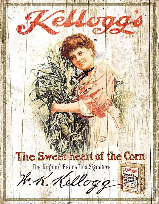 Tin Signs Kellogg's Sweetheart 2354 by Tin Signs