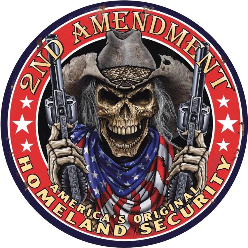 Tin Signs 2nd Amendment Sign 2449 by Tin Signs