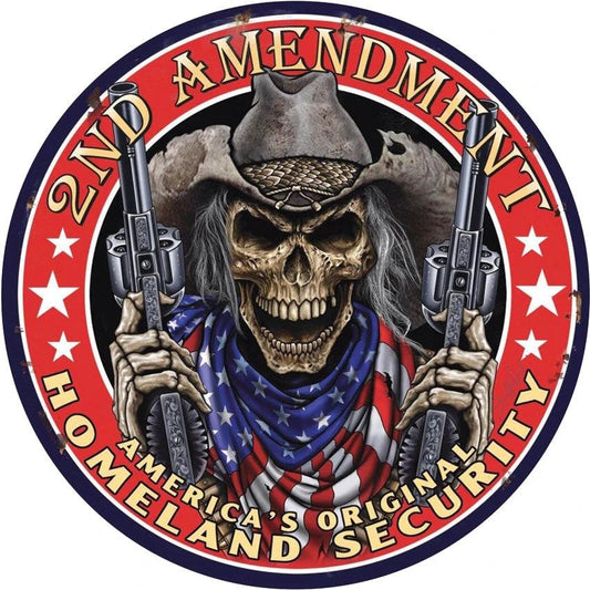 Tin Signs 2nd Amendment Sign 2449 by Tin Signs