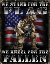 Tin Signs Kneel for the Fallen 2459 by Tin Signs