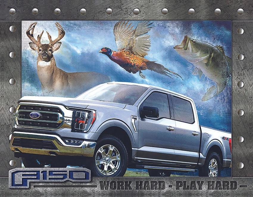 Tin Signs Ford F-150 Tin Sign 2472 by Tin Signs