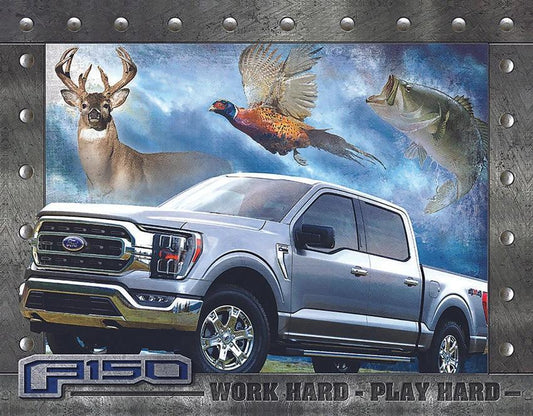 Tin Signs Ford F-150 Tin Sign 2472 by Tin Signs