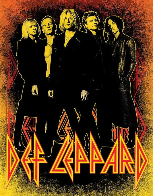 Tin Signs Def Leppard Band 2505 by Tin Signs