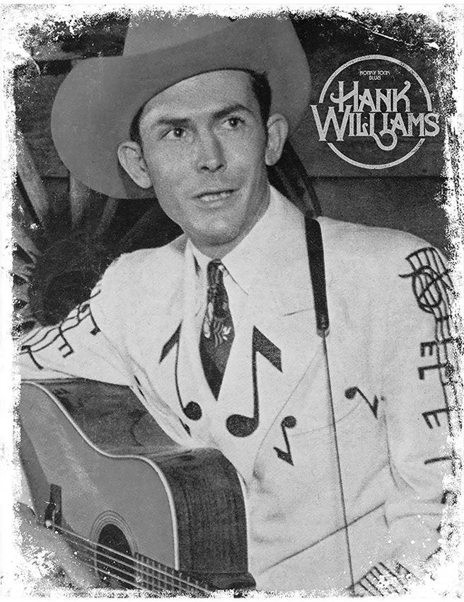 Tin Signs Hank Williams 2526 by Tin Signs