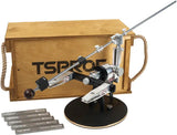 TSPROF K03 Pro AL Hunter Kit - Full Size Sharpening System With Axicube I Angle Finder And One Hand Adjustment by TSPROF