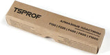 TSPROF Diamond Plates Set TS-SH2000740 - Five Grit Knife Sharpening Stones For Dry Use No Soak by TSPROF