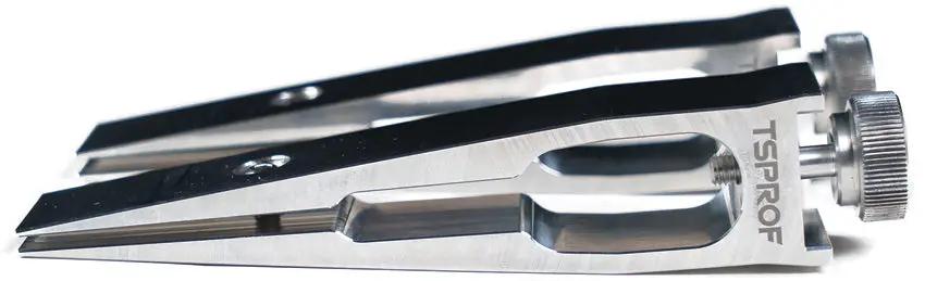 TSPROF Whole Milled Fillet Clamps TS-PT2000172 - Narrow Spine Knife Clamp For Fillet Knives Fits K03 Kadet Pioneer by TSPROF