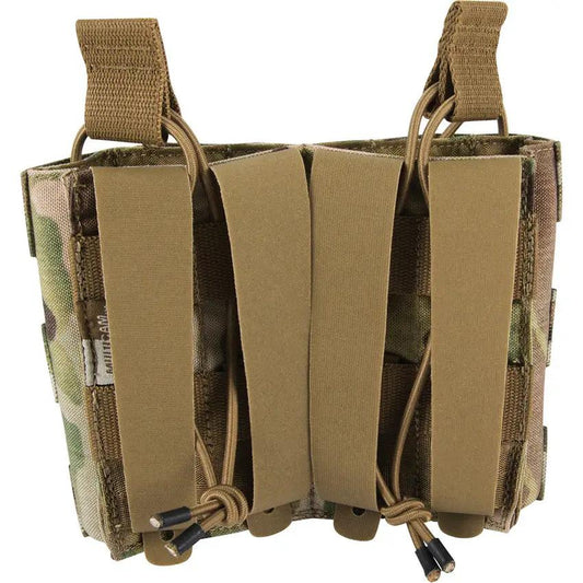 Tasmanian Tiger 2 SGL Mag Pouch Belt MKII Rugged Multicam Cordura Retention MOLLE Compatible For Tactical Operators by Tasmanian Tiger