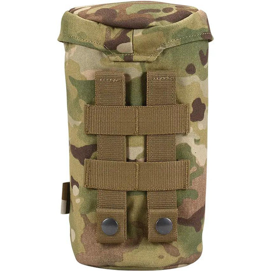Tasmanian Tiger 1L Bottle Holder Multicam Insulated 5mm Foam Durable Cordura With Quick Release Lid Outdoor Adventurers by Tasmanian Tiger